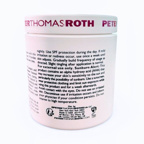 Peter Thomas Roth Even Smoother Glycolic Retinol Resurfacing Peel Pads 60 Count - Picture 3 of 3